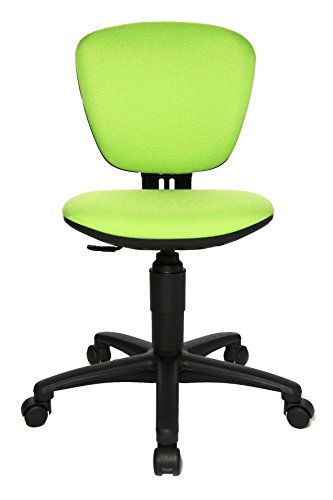 Topstar-High-Kid-Sedia-Girevole-per-Bambini-Tessuto-Verde-40-x-43-x-90-cm