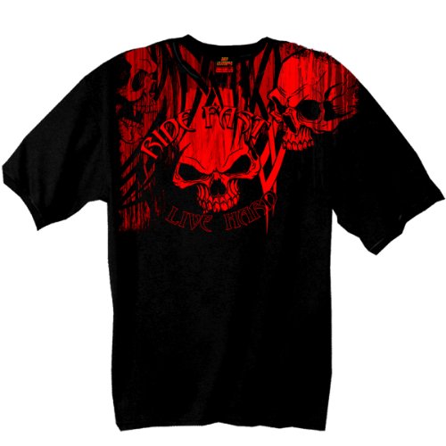 Hot leathers over the top skull 100% cotton double side…
