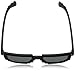 Classic Iconic Retro Classic Style Half Frame Horn Rimmed Sunglasses (Black-Pixelated, Black)