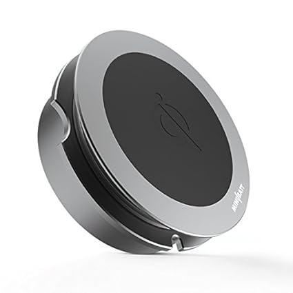 miniBatt FS80 – Ladegerät Kabellos Qi für Möbel, grau