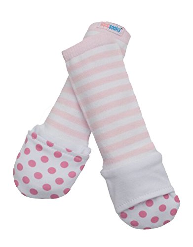Handsocks No Scratch Mittens S (3-12 months) Jilly (Pink)