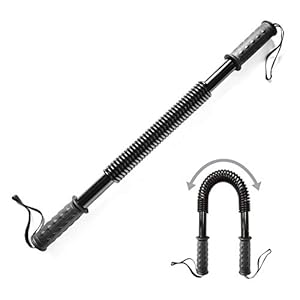 Professional King veer buigen halter voor krachttraining fitness training arm trainer; buigbare flexibele veer halter