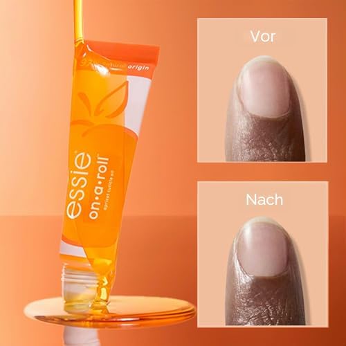 On a Roll Apricot Nagelhautöl, spendet den Nägeln und der Nagelhaut intensive Feuchtigkeit, stärkt und fördert ein gesundes Aussehen. In praktischer Reisegröße – ideal für hydratisierte Nägel