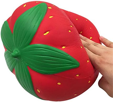 2018 Newest Squishies Jumbo,25CM Jumbo Super Giant Soft Watermelon​ Orange Strawberry Peach Slow Rising Squeeze