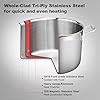 Duxtop-Whole-Clad-Tri-Ply-Stainless-Steel-Stockpot-with-Lid-8-Quart-Kitchen-Induction-Cookware Duxtop Whole-Clad Tri-Ply Stainless Steel Stockpot with Lid, 8 Quart, Kitchen Induction Cookware