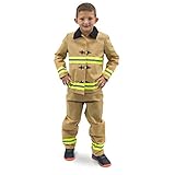 Fearless Firefighter Children's Halloween Dress Up Theme Party Roleplay & Cosplay Costume, Unisex (S, M, L, XL) by Boo! Inc. (Youth X-Large (10-12))
