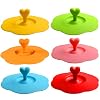 Limeow Silicone Anti stof Glas Cup Cover Silicone Drink Hot Cup deksels Silicone Cats Cup deksel Anti stof Theekop…