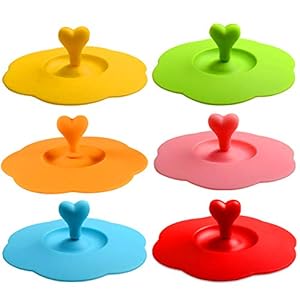 Limeow Silicone Anti stof Glas Cup Cover Silicone Drink Hot Cup deksels Silicone Cats Cup deksel Anti stof Theekop…