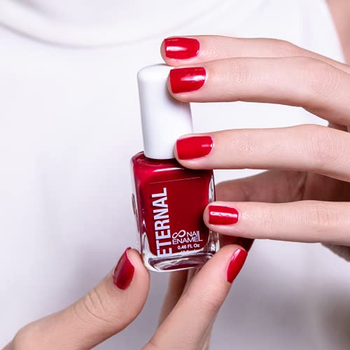 Eternal 4 Nail Polish Collection 4 Pieces Set Long Lasting, Quick