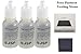 3 Bottles 18K Gold Metal Test Acid Karat Testing Liquid Solution Jewelry Tester Free Puritest Testing Stone Included