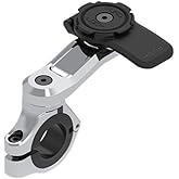 Quad Lock Motorcycle Handlebar Mount PRO Chrome for iPhone, Samsung Galaxy and Pixel Smartphone