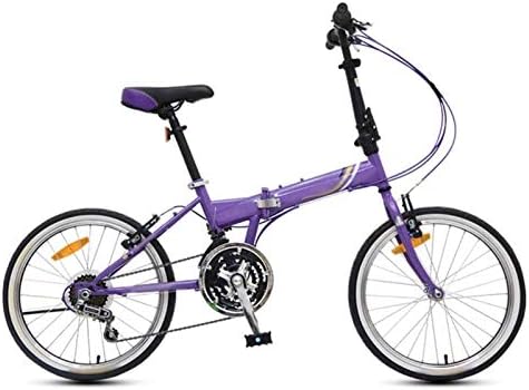 コンパクトなアーバンバイク 入手困難 21スピードズームインチコミューター軽量折りたたみ自転車男性 女性 簡単に折りたたみ 可能なレジャーバイクの衝撃吸収