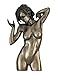 Veronese Design Lovely Bronzed Finish Nude Woman Wall Plaque Erotic Art
