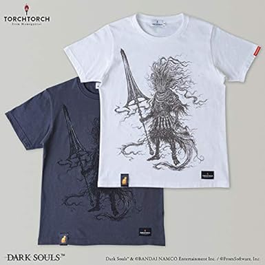 Amazon ダークソウル Torch Torch 無名の王のtシャツ ホワイト Xxlサイズ 正規品 アニメ 萌えグッズ 通販