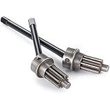 Que-T Front CVD Axle Shaft Set Portal Drive Input Gear for 1/10 RC Traxxas TRX-4