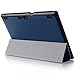 Lenovo Tab 2 A10 Case - HOTCOOL Ultra Slim Lightweight SmartCover Stand Case For 2015 Released Lenovo TAB 2 A10-70 Tablet(With Smart Cover Auto Wake/Sleep), Navy Blue