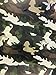 Camouflage Gift Wrapping Paper 20 Inch x 20 Inch Sheets Bulk Pack of 50