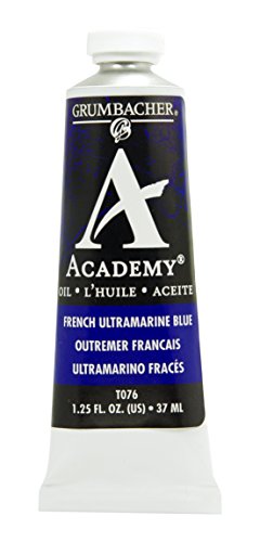 Grumbacher Academy Oil Paint, 37 ml/1.25 oz, French Ultramarine Blue