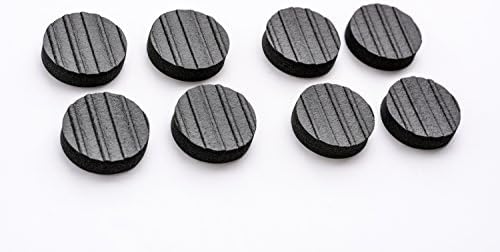 Lil Grippers Round Furniture Pads - Keep Furniture Where it Belongs! (1 Inch) 8 Pack - QUICK SHIP