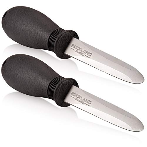 Rockland Guard Oyster Knife Shucker with NonSlip Easy To Grip Handle (2 Pack) Pricepulse