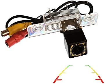 LED HD CCD Night & Adjustable Angle Car Rear View Camera for Ford Mondeo MK2 MK3 / Ford Fusion/Ford Fiesta ST/Classic/Ikon/Flex/Taurus &Waterproof and Shockproof Reversing Backup Camera (12 LED)