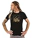 Guerrilla Tees Davinci Drummer Funny Music Shirt Drumming Percussion Tshirts, Black, Medium