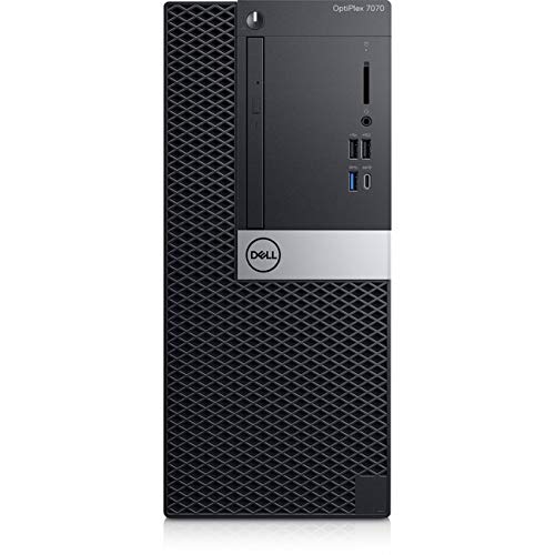 Dell OptiPlex 7070 Desktop Computer – Intel Core i7-9700 – 16GB RAM – 256GB SSD – Tower