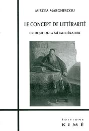 Le  concept de littérarité