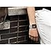 AdMaster Compatible for Apple Watch Band 42mm, Stainless Steel Mesh Milanese Sport Wristband Loop with Apple Watch Screen Protector Compatible for iWatch Series 1/2/3 Silver