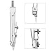 MYLIFEUNIT Stainless Steel Drawing Compass Geometry Tools