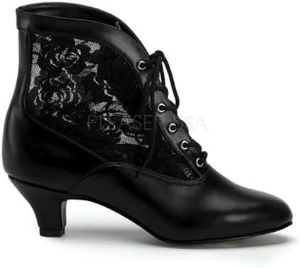 white lace granny boots