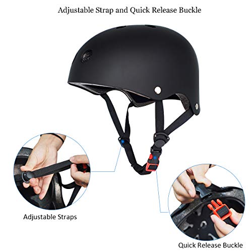 image for UPSKR Adult Skateboard Helmet Impact Resistance Multi-Sports Cycling S