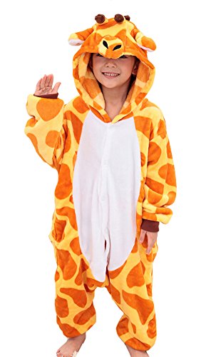 Tonwhar® Children's Onesie Pajamas Halloween Costumes Giraffe Kids Kigurumi