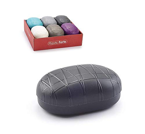 Portasapone In PP Con Scolatoio – Set Da 2, Antiscivolo, Nero, Per Bagno E Cucina