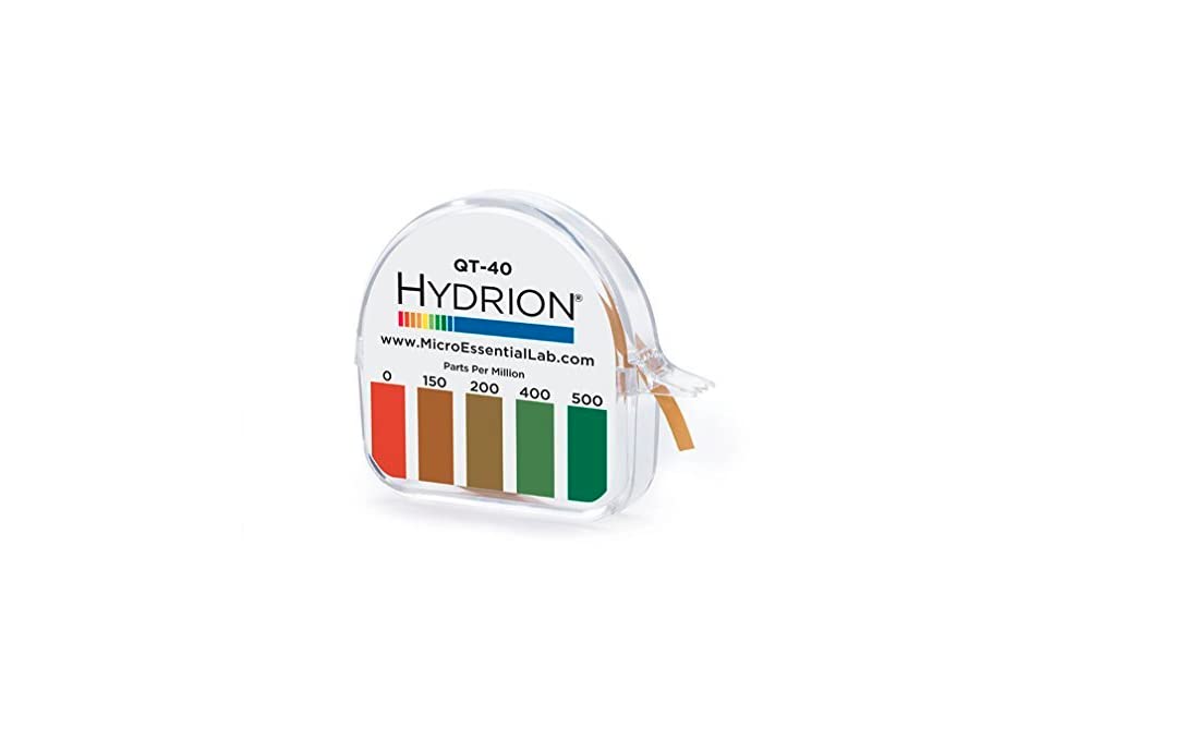 HYDRION QT-40 Quaternary Sanitizer Test Tape 15