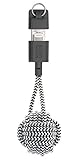 Native Union KEY Cable - Ultra-Strong Reinforced [Apple MFi Certified] iPhone / iPad Lightning to USB Charging Cable with Key Fob (Zebra)