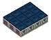 Silver Cup Billiard/Pool Cue Chalk Box, Blue, 12 Cubes