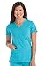 Med Couture Activate V-Neck Princess Seam Top for Women