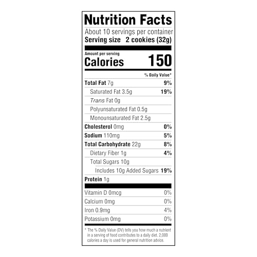AMAZON GROCERY, CHUNKY CHOCOLATE CHIP COOKIES, 11.75 OZ