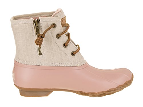 sperry duck boots rose oat