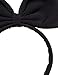 Cute Big Bowknot Alice Headband For Little Girls Dress Up Birthday Party,Halloween,Christmas(Black)