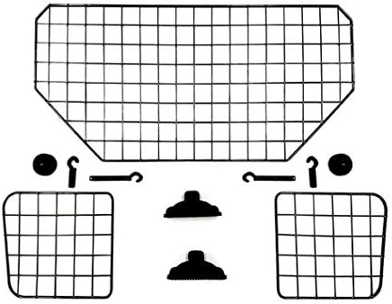 Streetwize SWDG5 Deluxe Mesh Dog Guard - 94-122cm, Pet Safety Barrier with Adjustable Width, Head Rest Mount
