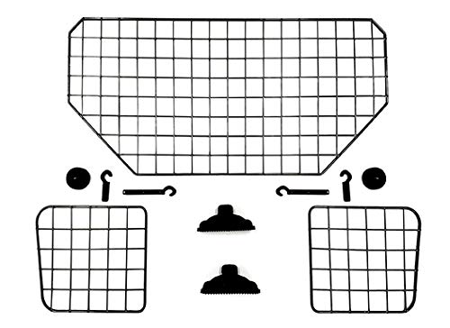 Streetwize SWDG5 Deluxe Mesh Dog Guard - 94-122cm, Pet Safety Barrier with Adjustable Width, Head Rest Mount