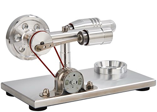 Sunnytech Hot Air Stirling Engine Model Education Toy Electricity Power Model SC004