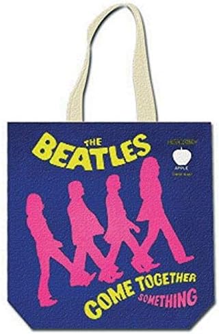 The Beatles Cotton Tote Bag Come Together (with Zip top)