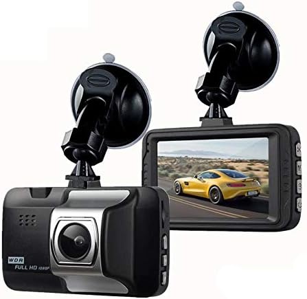LIJUMN Car Driving Recorder,Parking Monitor Loop Recording Motion Detection Dash Cam Car, 1080P 3" HD 1080P Car 170 Wide Angle Dashboard Camera,Car DVR Vehicle Dash Camera G-Sensor