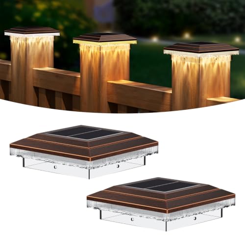 YDHOK Solar Post Cap Lights
