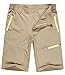 LOHASCASA Men's Outdoor Sports Quick Dry Elastic Waist Work Shorts