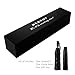 Bes High Grade Portable Sun Umbrella, Black Glue Anti UV Coating, Aluminum Alloy Umbrella Holder, Gift Boutique, Outdoor Sunshade, Sun Block, rain, Black Umbrella with Blue Sky Bottom.give Present