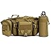 CREATOR Adjustable Tactical Water Bottle Pouch Foldable MOLLE Water Bottle Holder